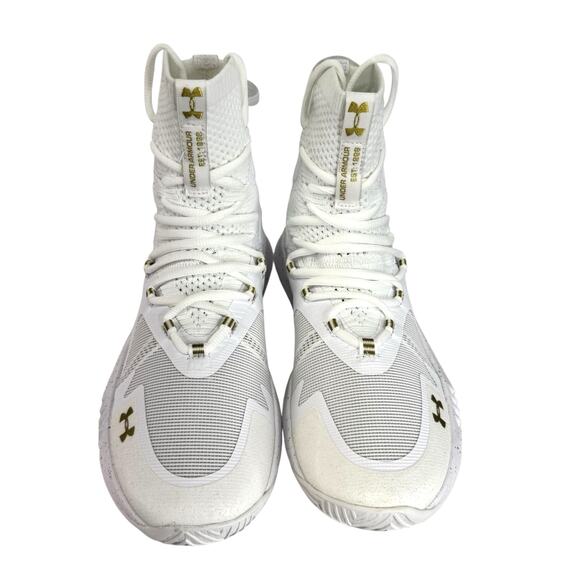 Under Armour Highlight Ace 2.0 Womens White Mesh Athletic Volleyball Shoes Sz 9 - Picture 2 of 8